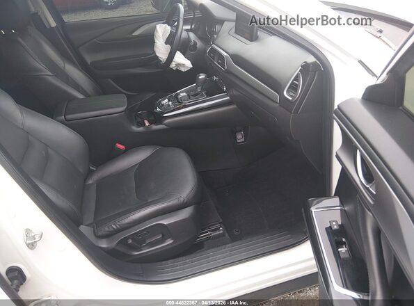 JM3TCBCY8K0314927 2019 MAZDA CX-9 White Vista interior delantera
