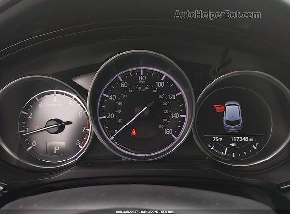 JM3TCBCY8K0314927 2019 MAZDA CX-9 White Vista de los asientos traseros
