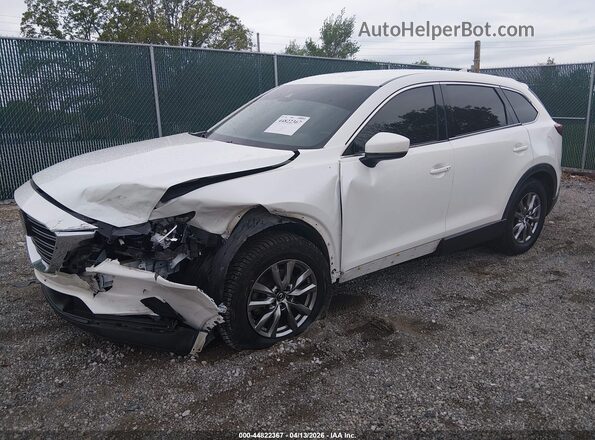 JM3TCBCY8K0314927 2019 MAZDA CX-9 White Vista tres cuartos delantera izquierda
