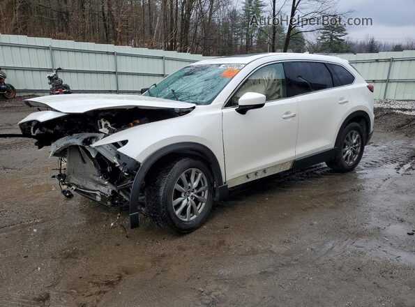 JM3TCBCY9J0206931 2018 MAZDA CX-9 Белый Передняя левая четверть
