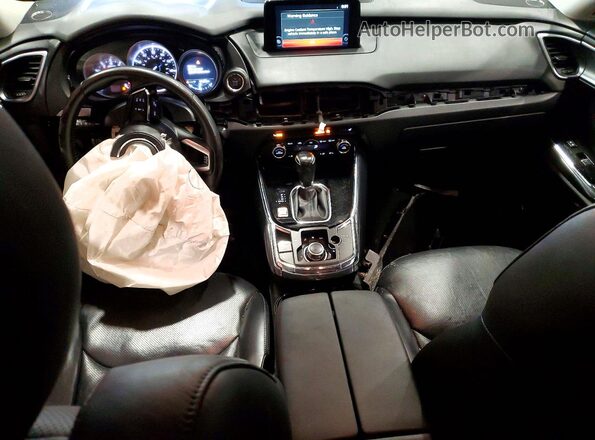 JM3TCBCY9J0206931 2018 MAZDA CX-9 Белый Вид панели приборов