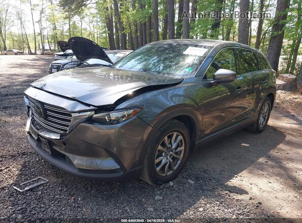JM3TCBCY9K0331624 2019 MAZDA CX-9 Серый Передняя левая четверть