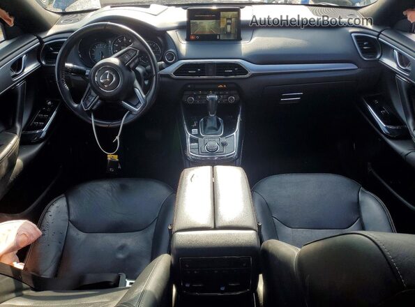 JM3TCBDY0L0413094 2020 MAZDA CX-9 Blue Առջևի վահանակի տեսք