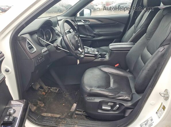 JM3TCBDY4G0108669 2016 MAZDA CX-9 Белый Вид салона спереди