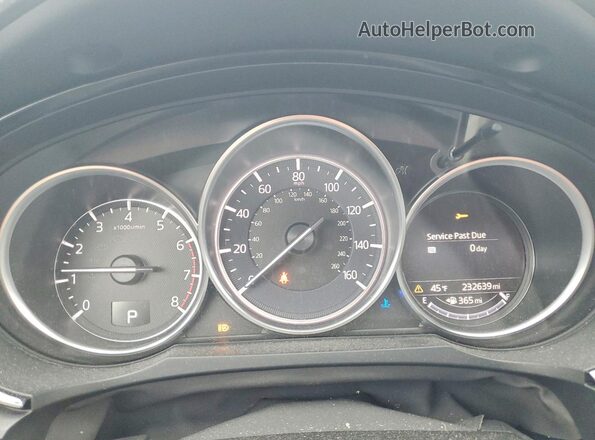 JM3TCBDY4G0108669 2016 MAZDA CX-9 Белый Вид щитка приборов