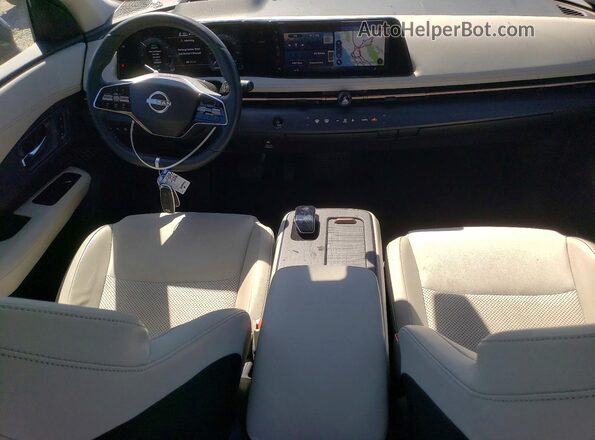 JN1AF0BA0PM407699 2023 NISSAN ARIYA Black Widok deski rozdzielczej