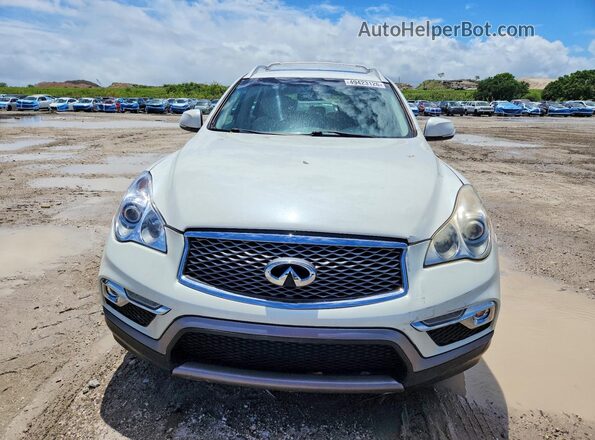 JN1BJ0RP7HM381908 2017 INFINITI QX50 White Widok z przodu