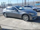2018 Infiniti Q50 2.0t Pure Gray vin: JN1CV7AP1JM400164