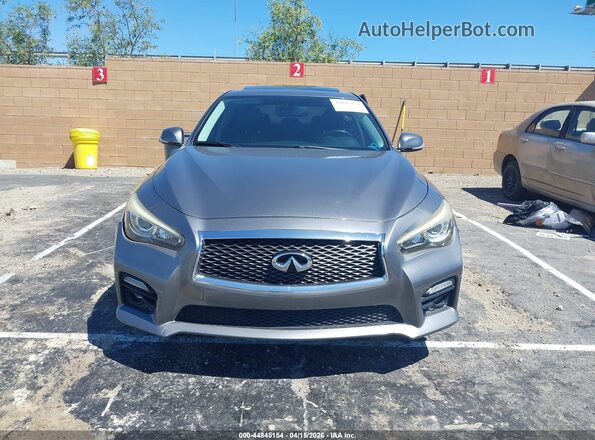 JN1CV7AP6HM640403 2017 INFINITI Q50 Серебряный Вид щитка приборов