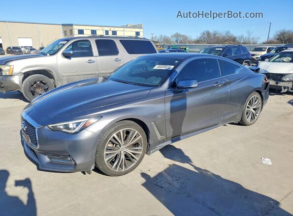 JN1CV7EKXJM200074 2018 INFINITI Q60 Угольный Передняя левая четверть