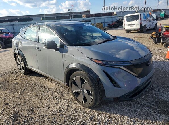 JN1DF0CD3PM701944 2023 NISSAN ARIYA Gray Przód prawy