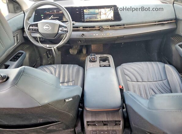 JN1DF0CD3PM701944 2023 NISSAN ARIYA Gray Widok deski rozdzielczej