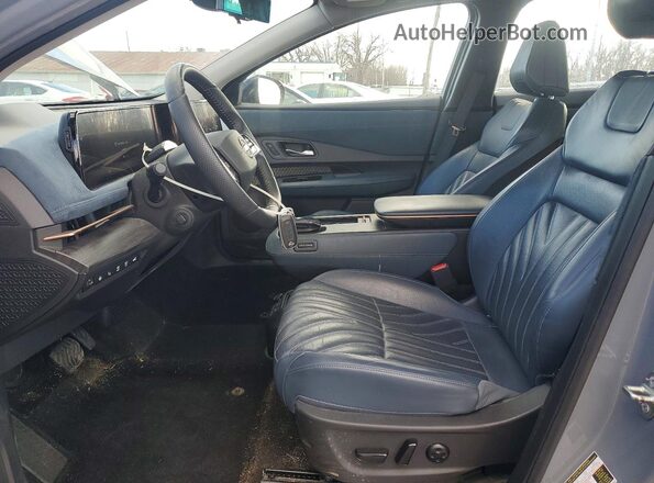 JN1DF0CD3PM701944 2023 NISSAN ARIYA Gray Widok wnętrza z przodu
