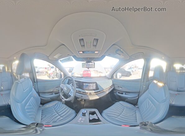 JN1DF0CD3PM701944 2023 NISSAN ARIYA Gray Widok wnętrza 360 stopni