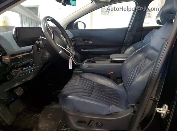 JN1DF0CD5PM710029 2023 NISSAN ARIYA Черный Вид салона спереди