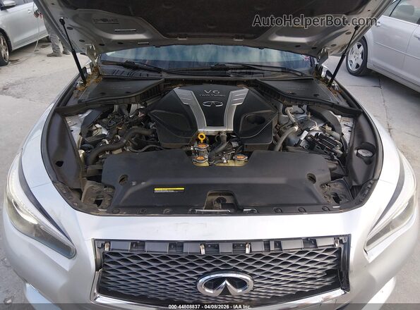 JN1EV7AP0HM742952 2017 INFINITI Q50 Silver Vista trasera