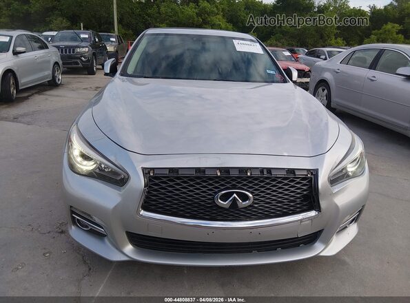 JN1EV7AP0HM742952 2017 INFINITI Q50 Silver Vista frontal