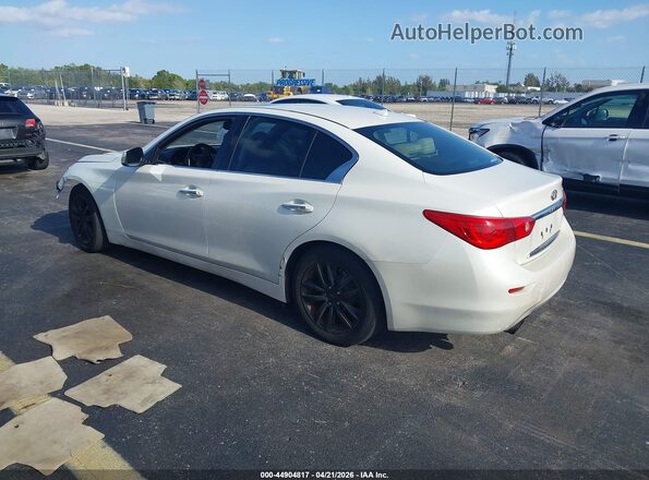 JN1EV7AP1HM731992 2017 INFINITI Q50 Белый Задняя левая четверть
