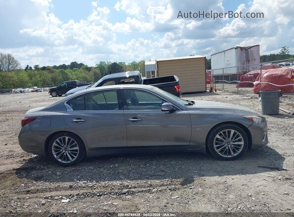 JN1EV7AP1LM201501 2020 INFINITI Q50 Gray Widok wnętrza z tyłu