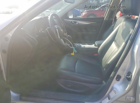 JN1EV7AP1LM206925 2020 INFINITI Q50 Silver Widok wnętrza z przodu