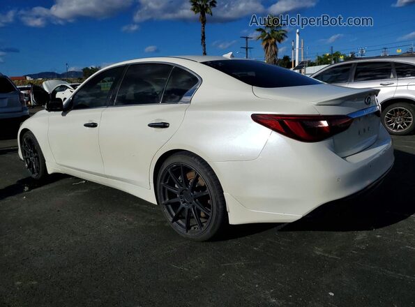 JN1EV7AP3JM357004 2018 INFINITI Q50 White Задня ліва чверть
