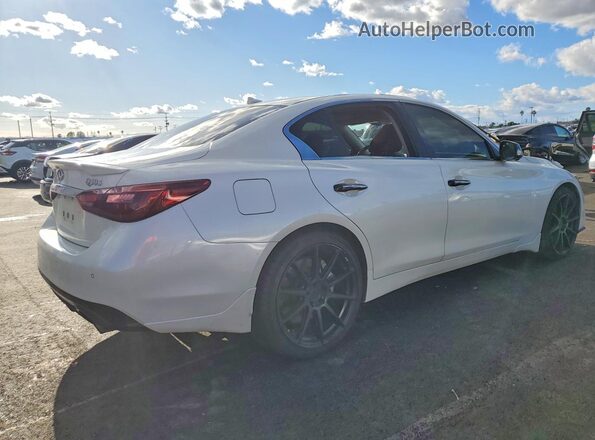 JN1EV7AP3JM357004 2018 INFINITI Q50 White Задня права чверть