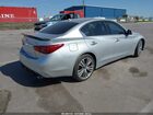 2018 Infiniti Q50 3.0t Sport Silver vin: JN1EV7AP4JM358405