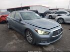 2017 Infiniti Q50 3.0t Premium Blue vin: JN1EV7AP5HM743532