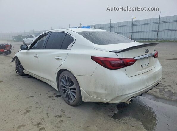 JN1EV7AP5KM517093 2019 INFINITI Q50 White უკანა მარცხენა