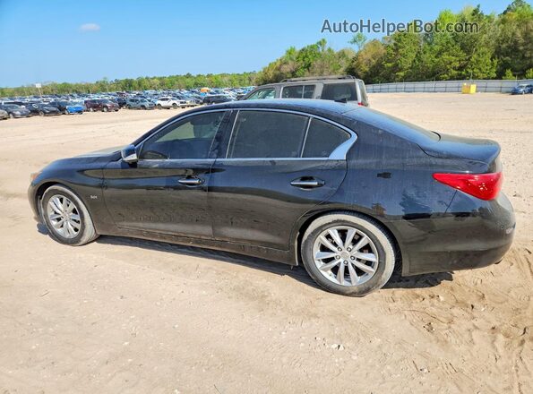 JN1EV7AP7GM304993 2016 INFINITI Q50 Черный Задняя левая четверть