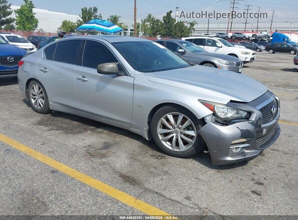 JN1EV7AP8HM733271 2017 INFINITI Q50 Silver წინა მარჯვენა