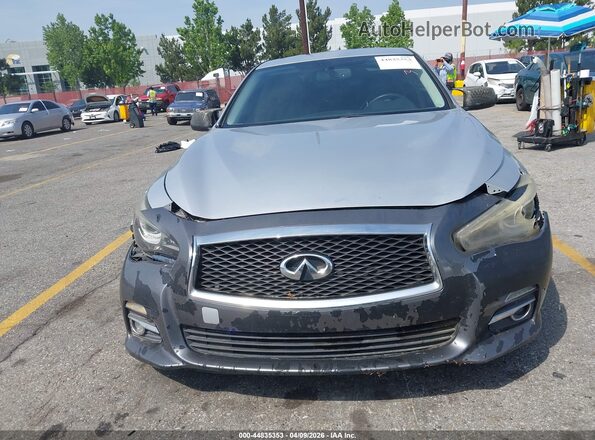 JN1EV7AP8HM733271 2017 INFINITI Q50 Silver ხელსაწყოთა პანელის ხედი