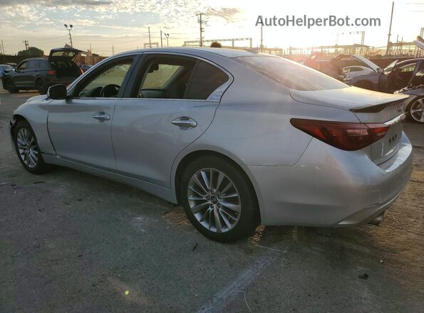 JN1EV7AP8KM511790 2019 INFINITI Q50 Silver Հետևի ձախ