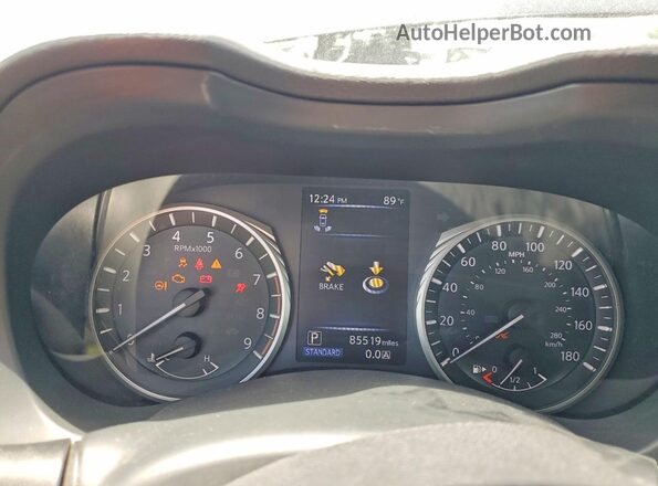 JN1FV7AP5JM461546 2018 INFINITI Q50 Черный Вид щитка приборов