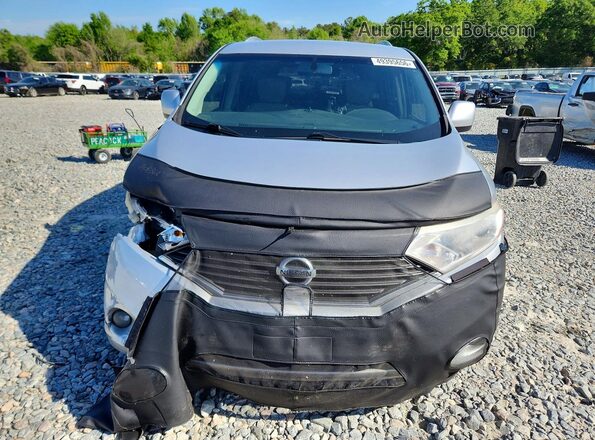 JN8AE2KP2G9154666 2016 NISSAN QUEST Silver Front view