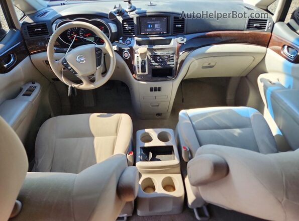 JN8AE2KP2G9154666 2016 NISSAN QUEST Silver Dashboard view