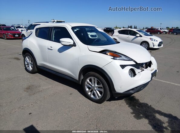 JN8AF5MR1HT703002 2017 NISSAN JUKE White Передня права чверть