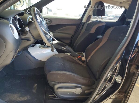 JN8AF5MR6HT702606 2017 NISSAN JUKE Black Widok wnętrza z przodu