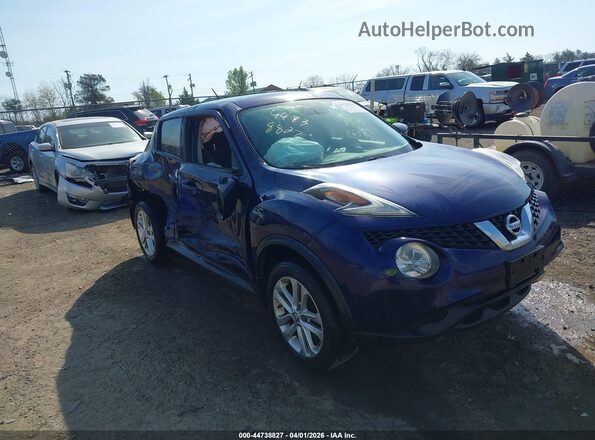 JN8AF5MV7HT754095 2017 NISSAN JUKE Blue Առջևի աջ