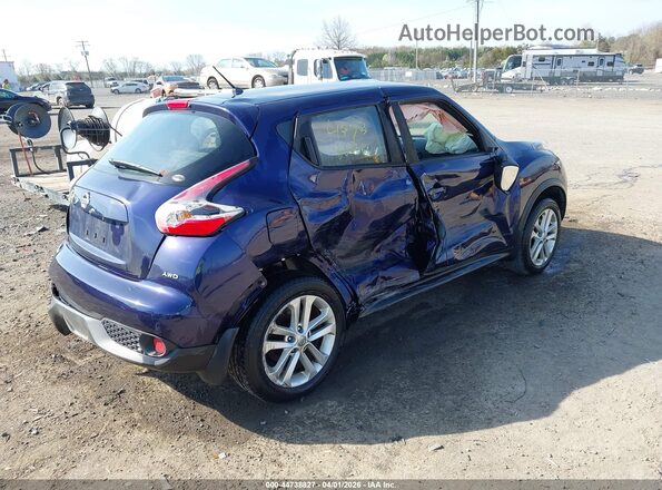 JN8AF5MV7HT754095 2017 NISSAN JUKE Blue Հետևի աջ