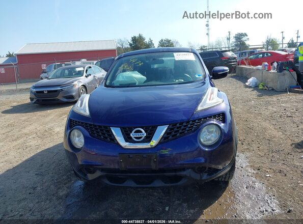 JN8AF5MV7HT754095 2017 NISSAN JUKE Blue Սալոնի հետևի տեսք