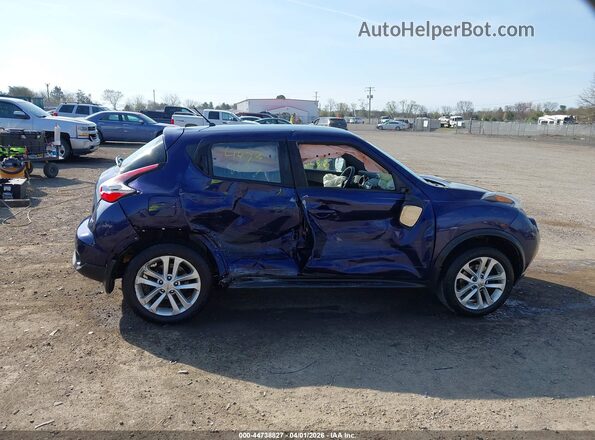 JN8AF5MV7HT754095 2017 NISSAN JUKE Blue Սալոնի 360 աստիճան տեսք