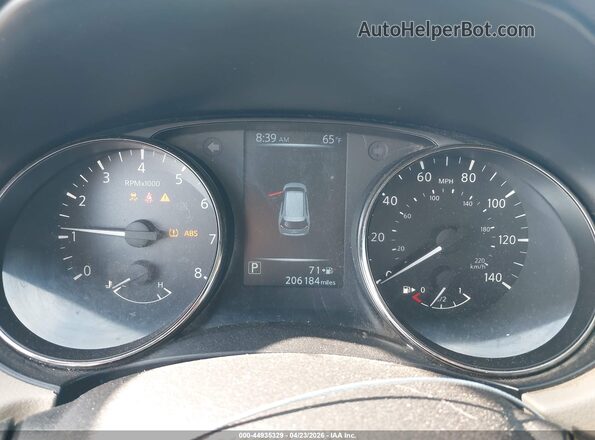 JN8AT2MT7HW386506 2017 NISSAN ROGUE Black Вид задніх сидінь