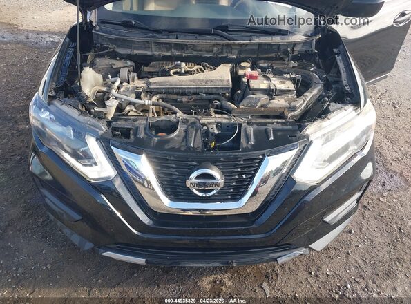 JN8AT2MT7HW386506 2017 NISSAN ROGUE Black Вид ззаду