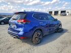 2019 Nissan Rogue Sv Синий vin: JN8AT2MV3KW401611
