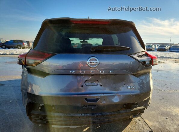 JN8AT3BA9MW005126 2021 NISSAN ROGUE Gray უკანა ხედი