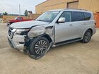 2021 Nissan Armada Sv Silver vin: JN8AY2AC2M9145659