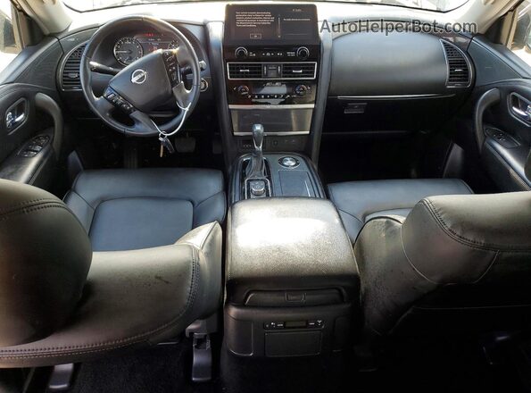 JN8AY2AC5P9180779 2023 NISSAN ARMADA Черный Вид панели приборов