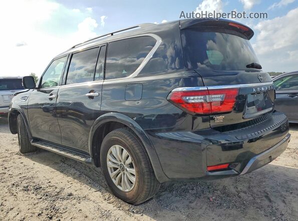 JN8AY2AC5P9180779 2023 NISSAN ARMADA Черный Задняя левая четверть