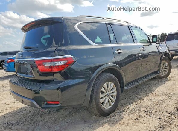 JN8AY2AC5P9180779 2023 NISSAN ARMADA Черный Задняя правая четверть